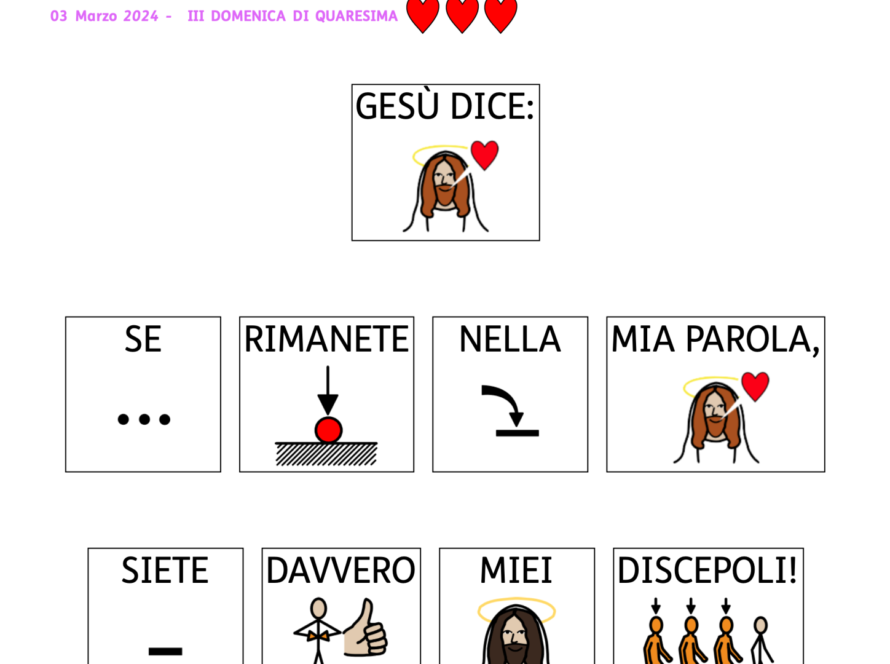 3 marzo 2024 – III Domenica di Quaresima