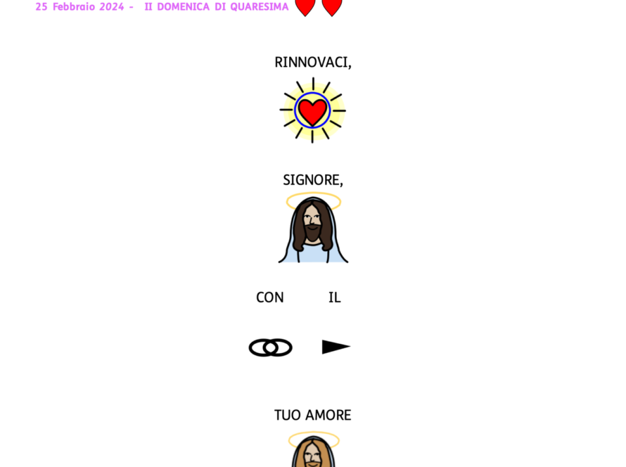 25 febbraio 2024 – II Domenica di Quaresima