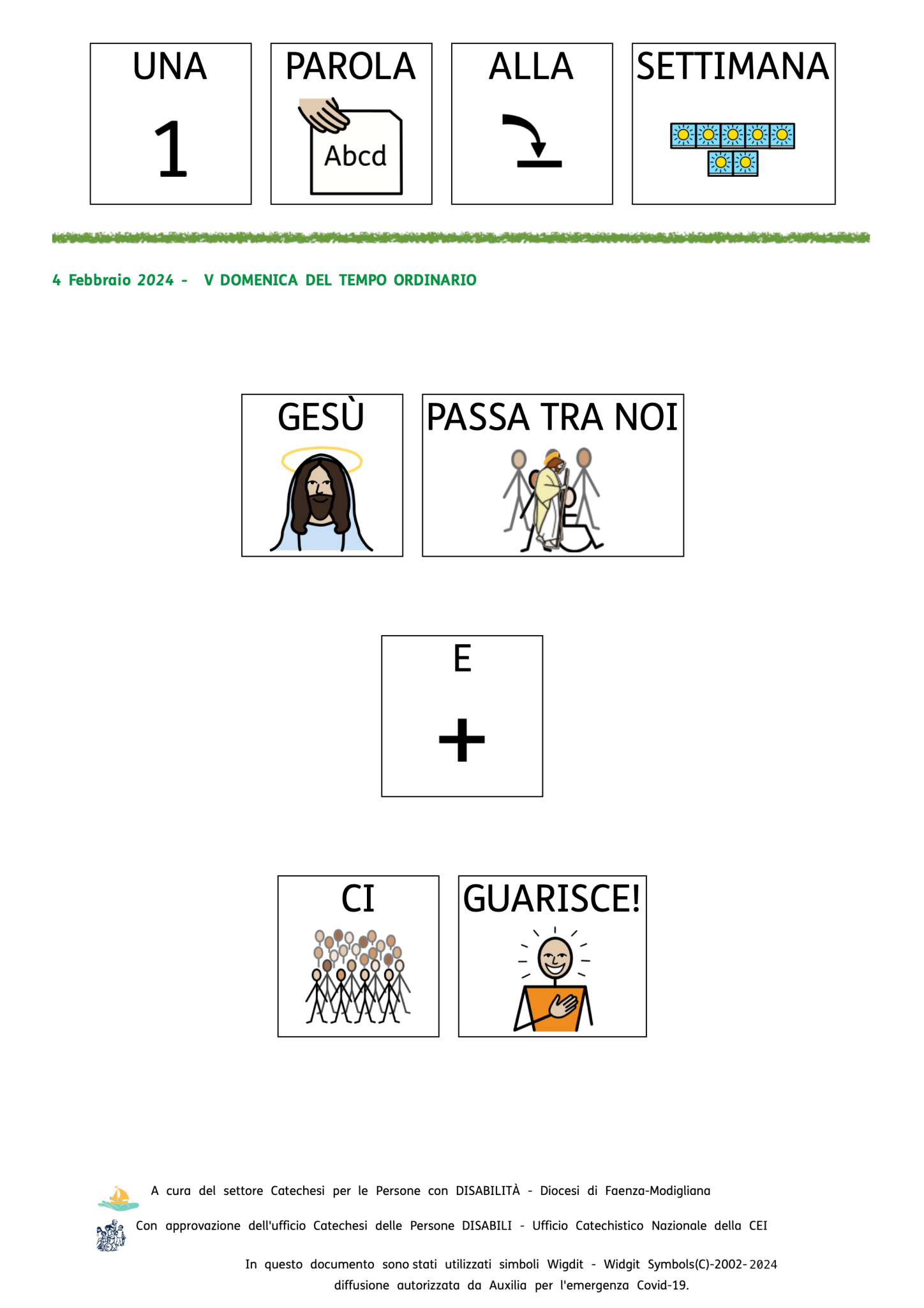 preghiera 4 febbraio